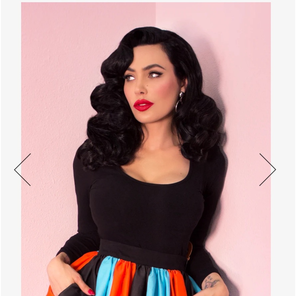 Vixen Troublemaker top in black